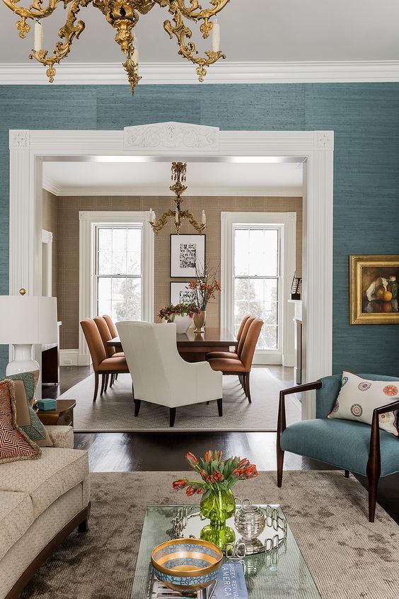 32 Stylish And Refined Grasscloth Wallpaper Ideas - DigsDigs 32 Stylish And Refined Grasscloth Wallpaper Ideas - DigsDigs