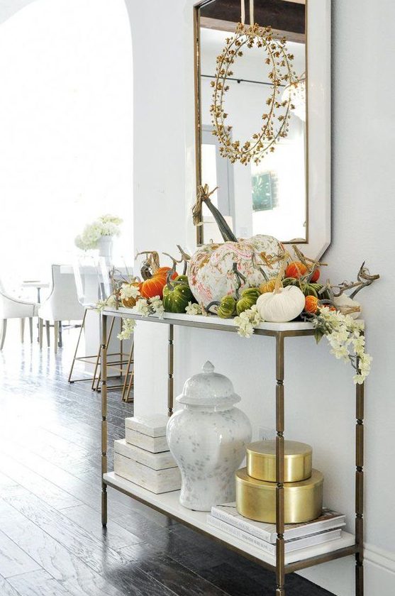 40 Ideas To Style Your Console Table Like A Pro - DigsDigs