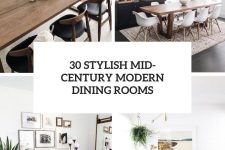 30 stylish mid-century modern dining rooms cover