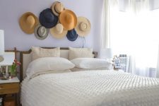 a cute neutral bedroom design
