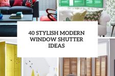 40 stylish modern window shutter ideas cover