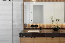 a stylish modern bathroom design