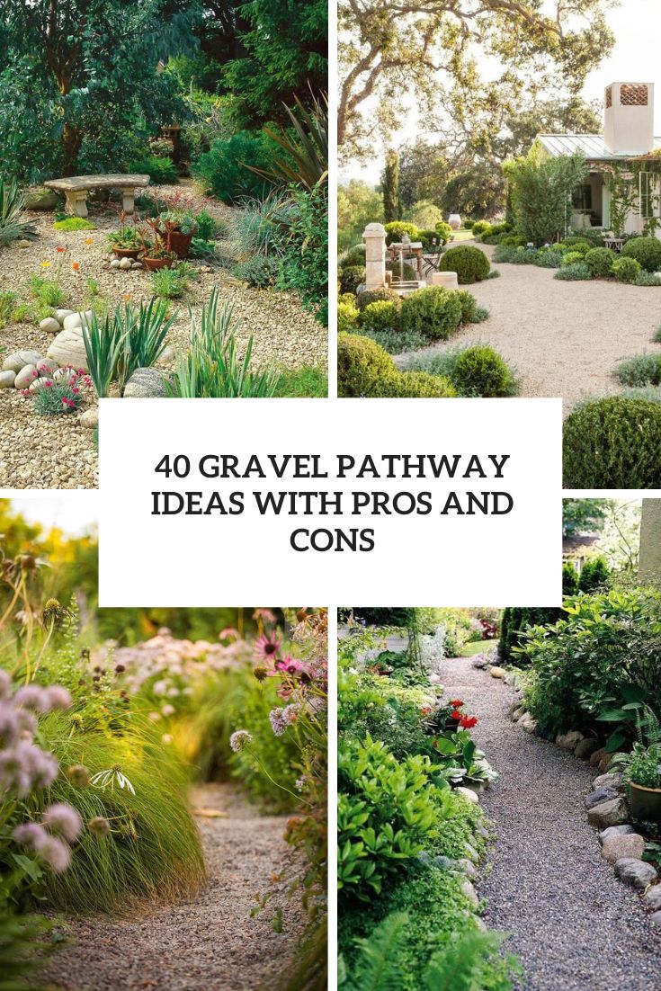 40 Gravel Pathway Ideas With Pros And Cons