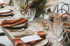 a lovely thanksgiving table setting