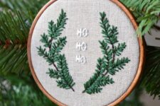 a cute rustic Christmas ornament