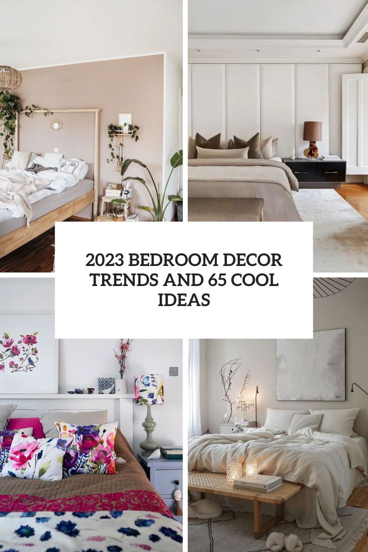 bedroom decor trends and 65 cool ideas cover