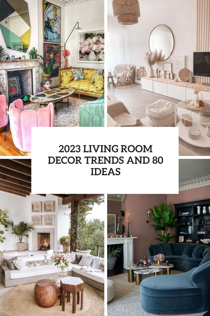 living room decor trends and 80 ideas cover