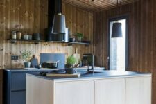 a stylish chalet kitchen design