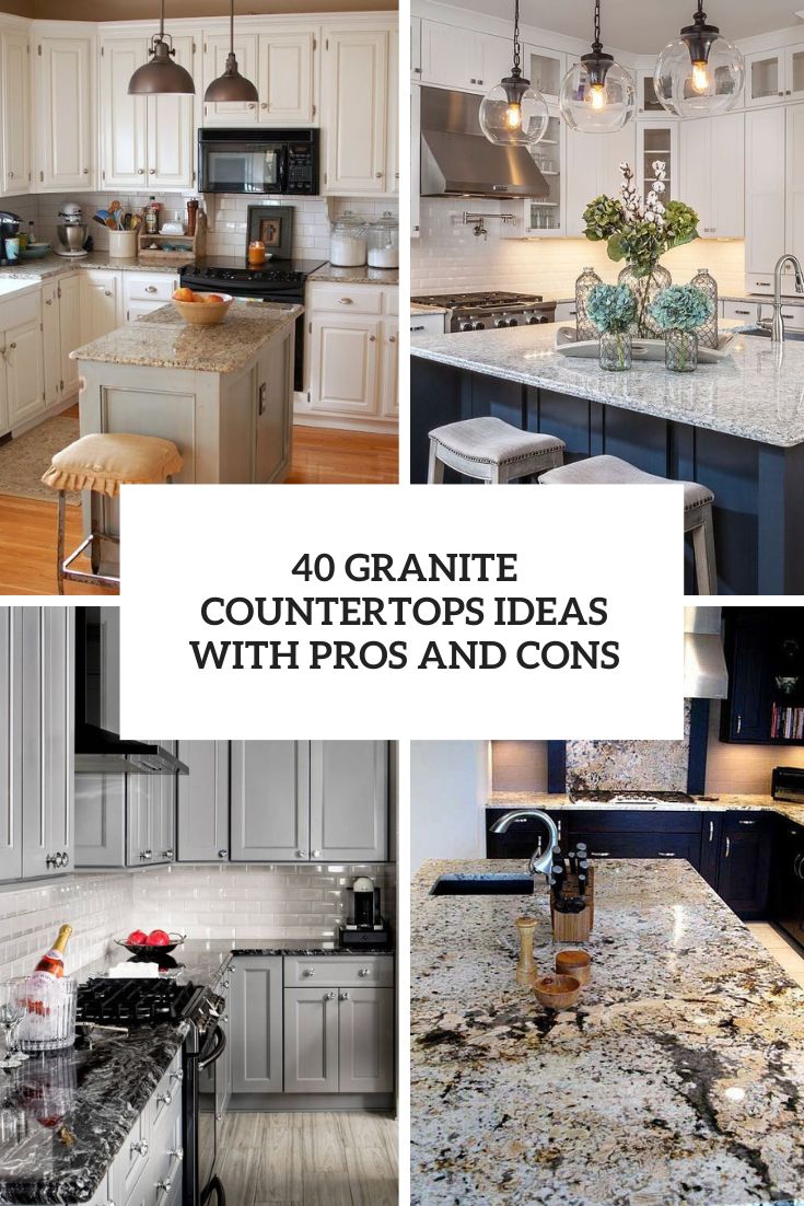 granite countertops ideas with pros and cons cover
