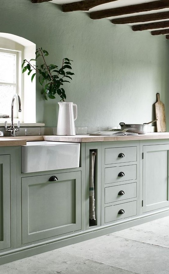 Sage Green Kitchens