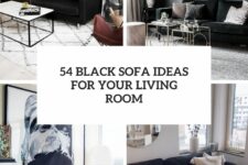 54 black sofa ideas for your living room cover