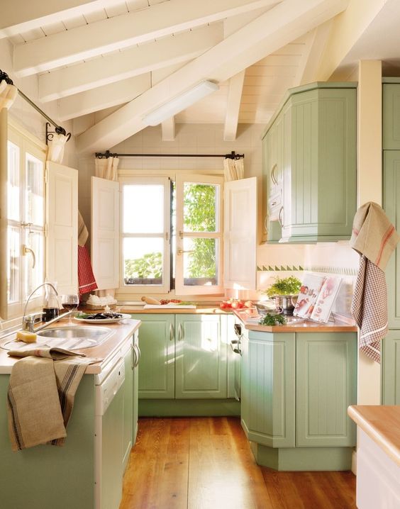 47 Pretty And Cool Mint Kitchen Decor Ideas DigsDigs
