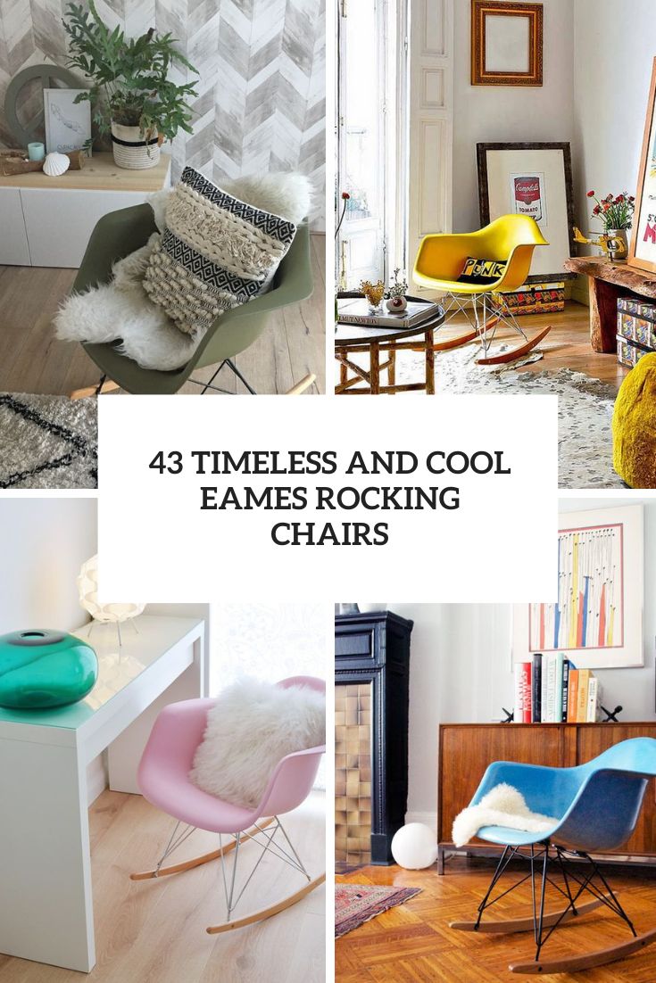 43 Timeless And Cool Eames Rocking Chairs