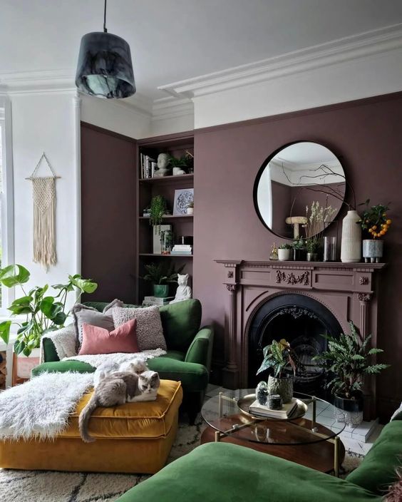 Purple Living Room Decor Ideas