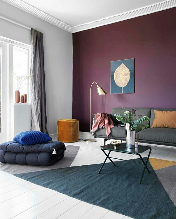 Purple Living Room Decor Ideas