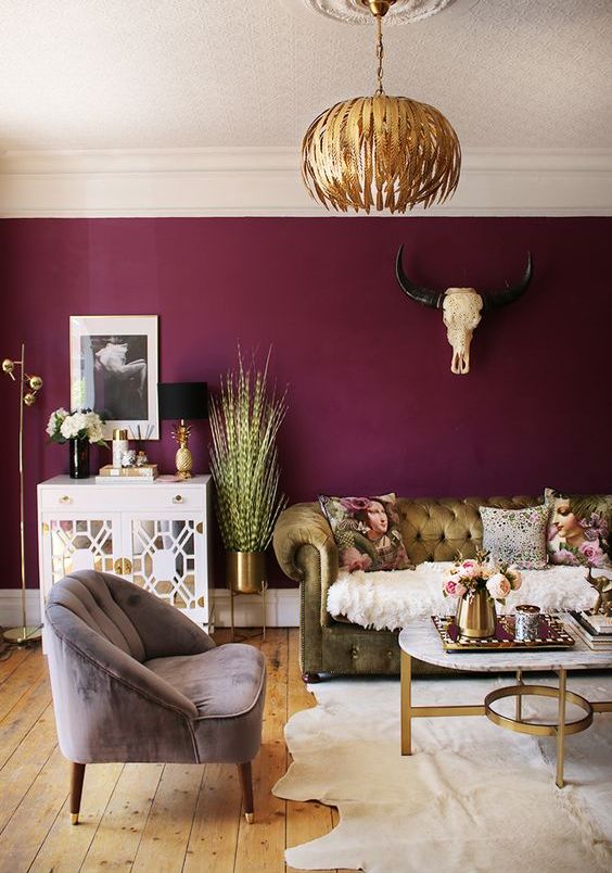 36 Stylish Purple Living Room Decor Ideas DigsDigs