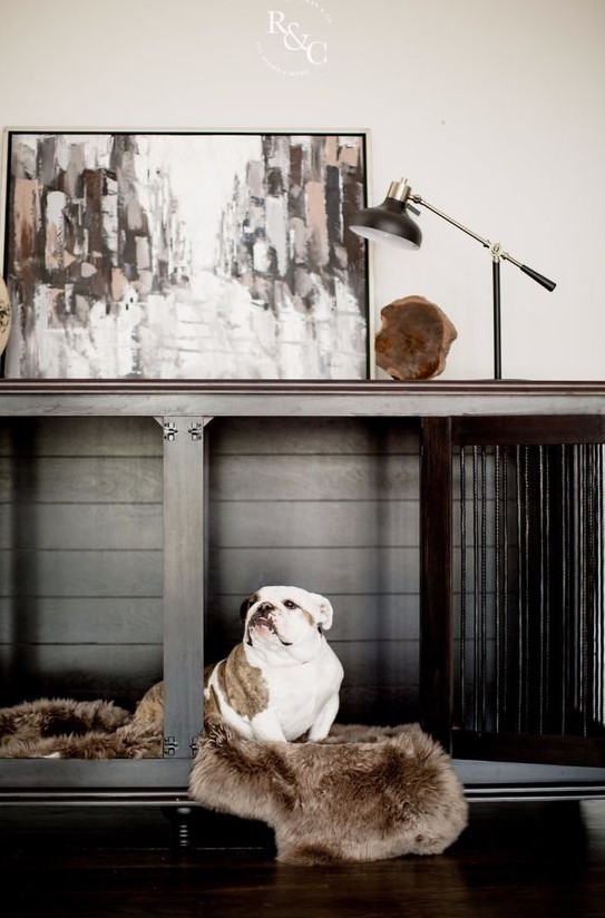 36 BuiltIn Dog Crates That Won't Spoil Your Interior DigsDigs