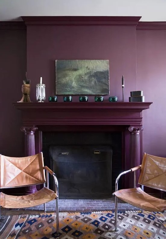 36 Stylish Purple Living Room Decor Ideas - DigsDigs