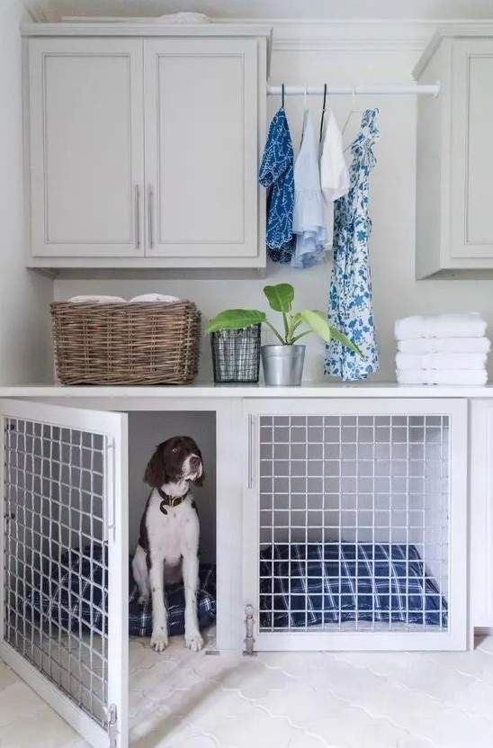 https://www.digsdigs.com/photos/2023/04/a-neutral-laudnry-room-with-a-lower-cabinet-turned-into-a-dog-crate-with-bold-blue-printed-mattresses-is-a-cool-idea.jpg