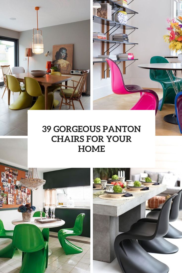 39 Gorgeous Panton Chairs For Your Home