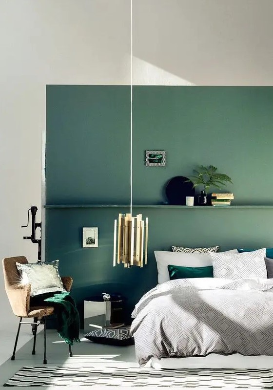 50 Green And White Bedroom Decor Ideas - DigsDigs