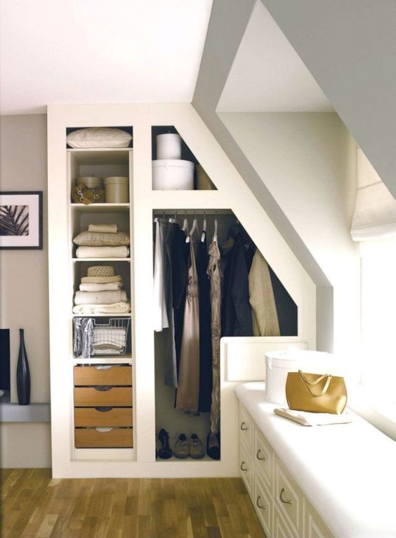 46 Attic Closets And Tips To Organize Them - DigsDigs