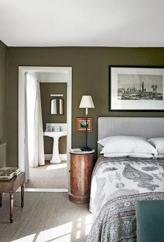 50 Green And White Bedroom Decor Ideas - DigsDigs