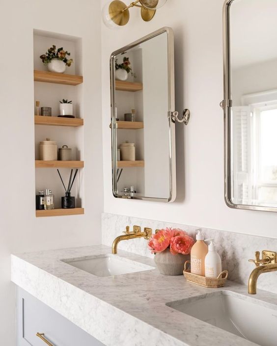 Shower discount niche shelf