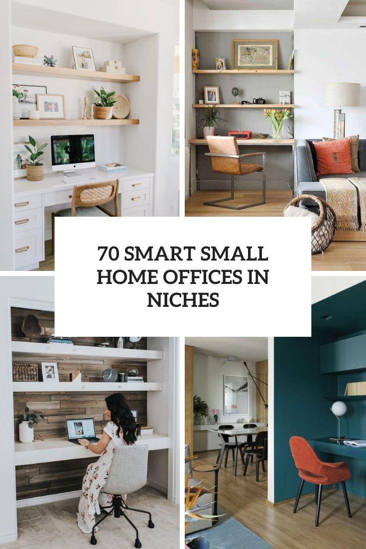 70 Smart Small Home Offices In Niches