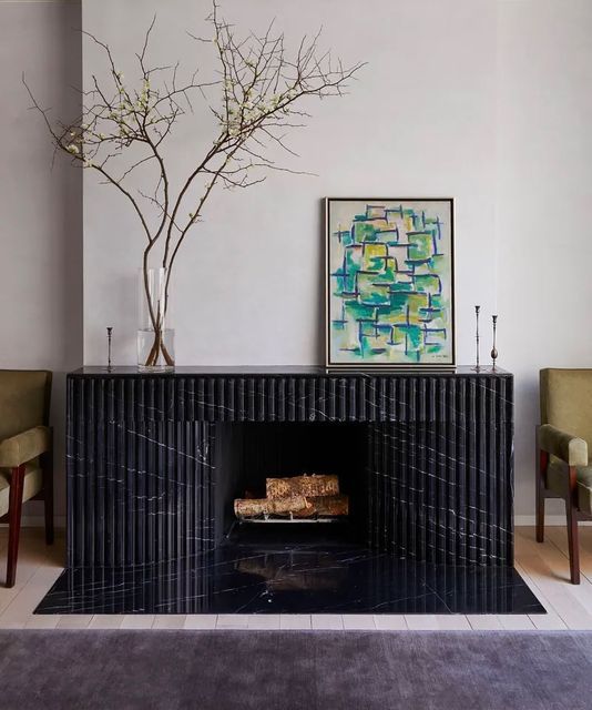 49 Trendy And Chic Fluted Fireplace Ideas DigsDigs
