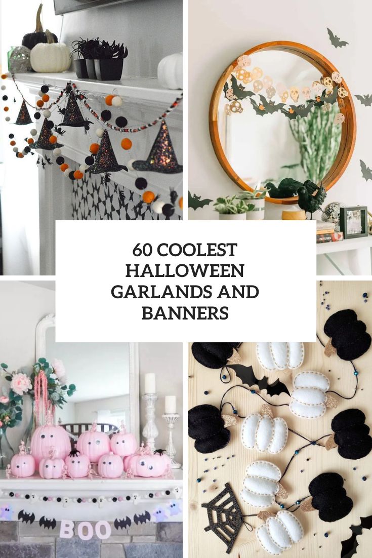 coolest halloween garlands and banners cover