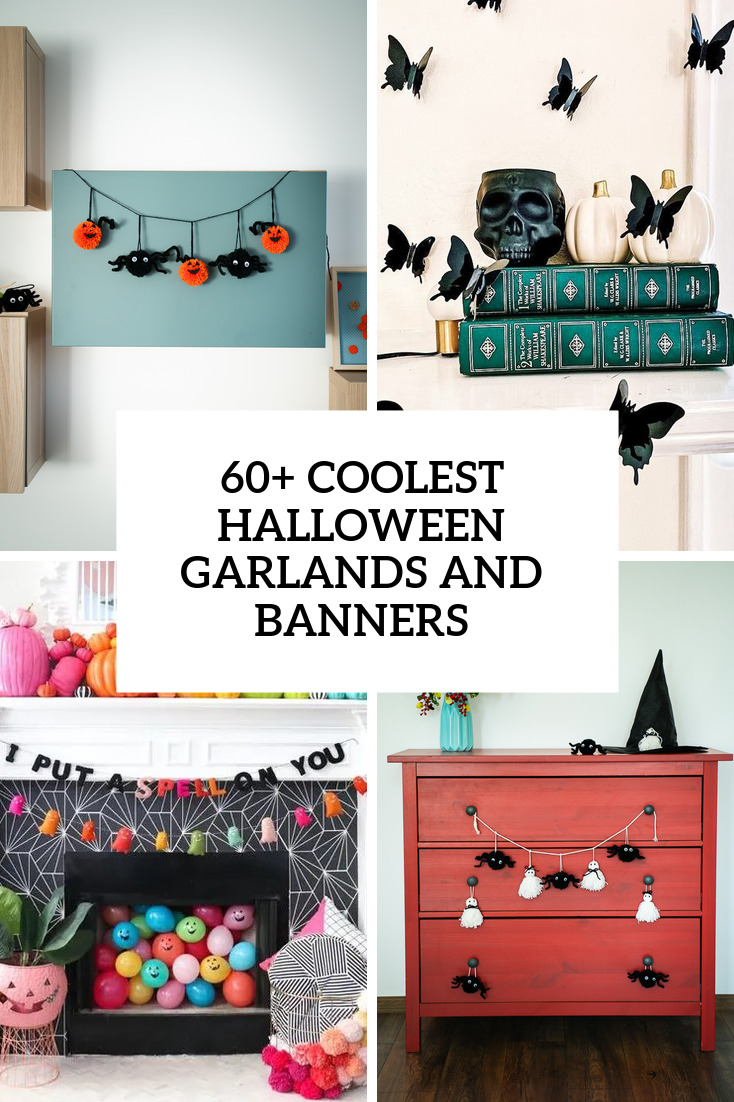 60 Coolest Halloween Garlands And Banners