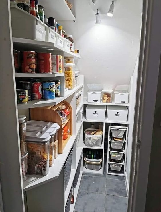 43 Smart Under The Stairs Pantry Ideas DigsDigs