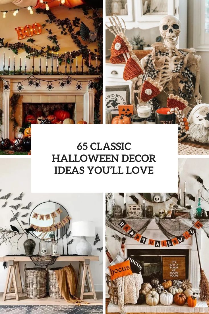 65 Classic Halloween Decor Ideas You’ll Love
