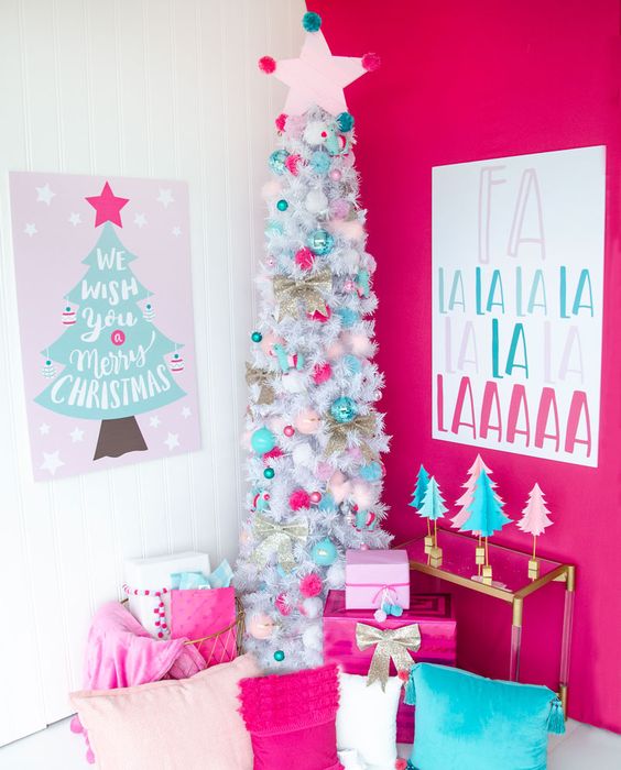 57 Slim Christmas Trees For Tight Spaces DigsDigs