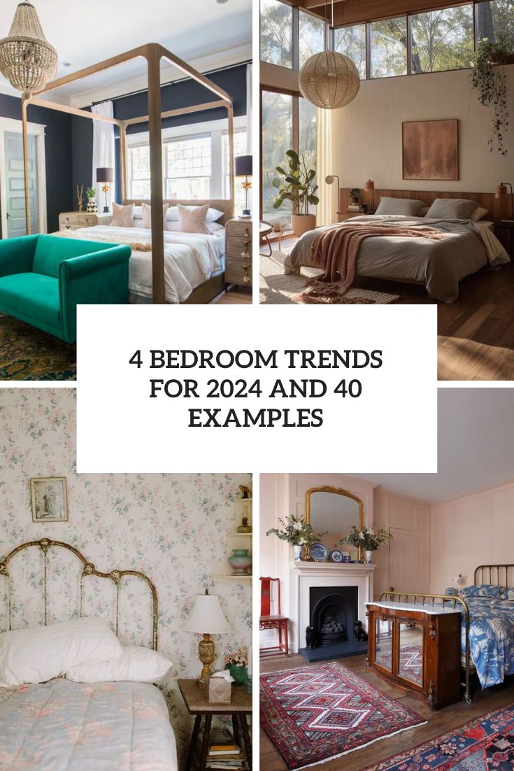 4 Bedroom Trends For 2024 And 40 Examples - DigsDigs