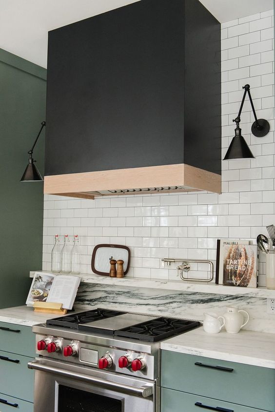 54 Statement Kitchen Hoods For A Wow Effect - DigsDigs
