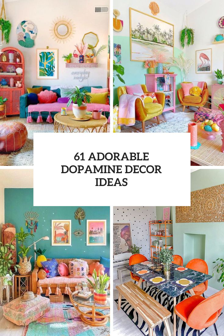61 Adorable Dopamine Decor Ideas - DigsDigs