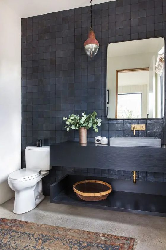 59 Trendy Bathroom Zellige Tile Ideas - DigsDigs