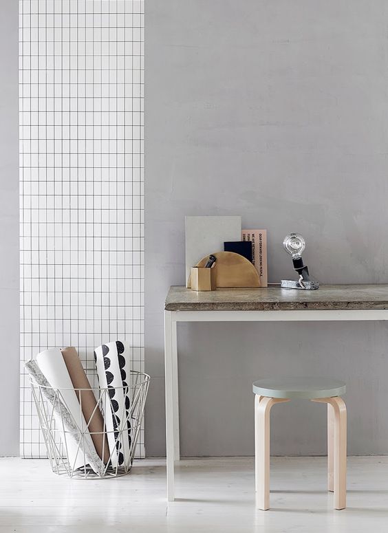 Melltorp dining table hack with a concrete top
