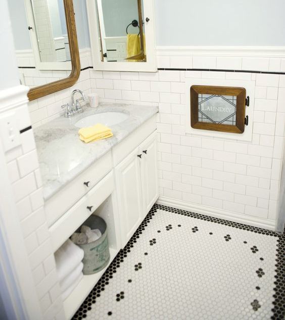 37 Ideas To Use All 4 Bahtroom Border Tile Types Digsdigs