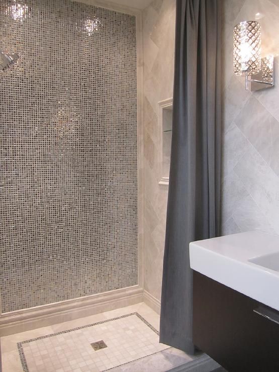 glass mosaic shower tiles