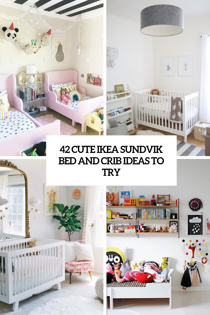 ikea grey crib