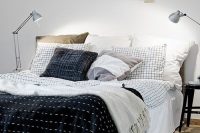 23 patterned masculine bedding set