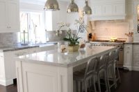 24 kitchen island with a seating space