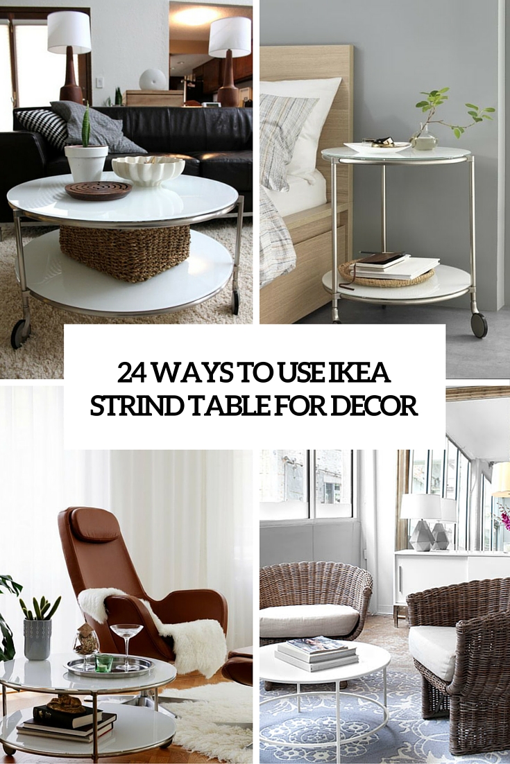 24 Ways To Use IKEA Strind Coffee Table For Decor
