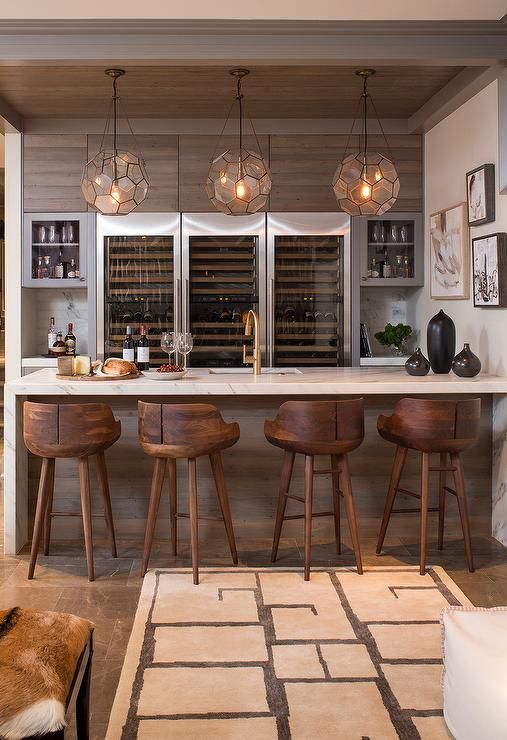 27 Stylish Basement Bar Décor Ideas - DigsDigs