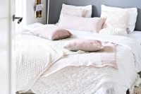 25 neutral bedding with blush touches