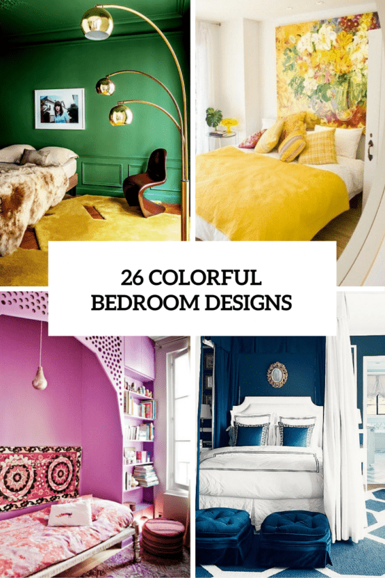 Colorful Bedroom Designs Cover