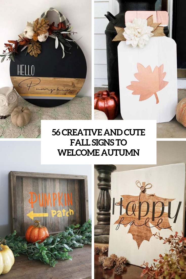 fall signs cover